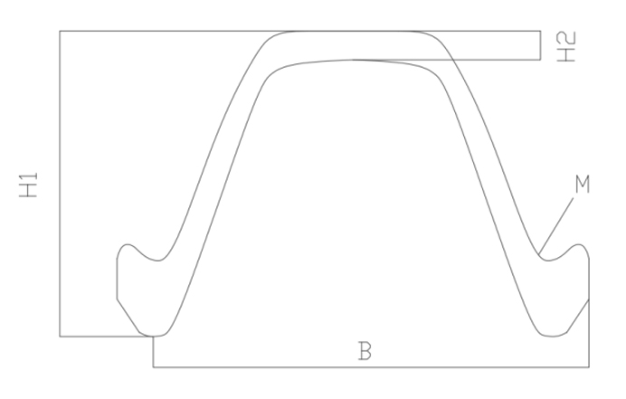 25 U Mining Arch support steel