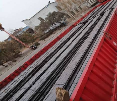  KP70 Crane rail and KP100 Crane rail exported to RUSSIA