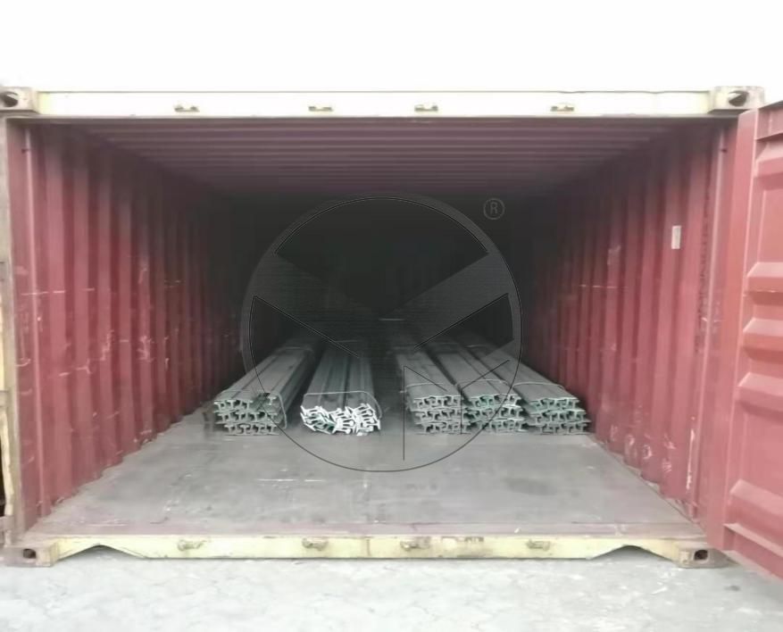 22kg Steel Rail and QU80 Crane Rail Exported to Brazil