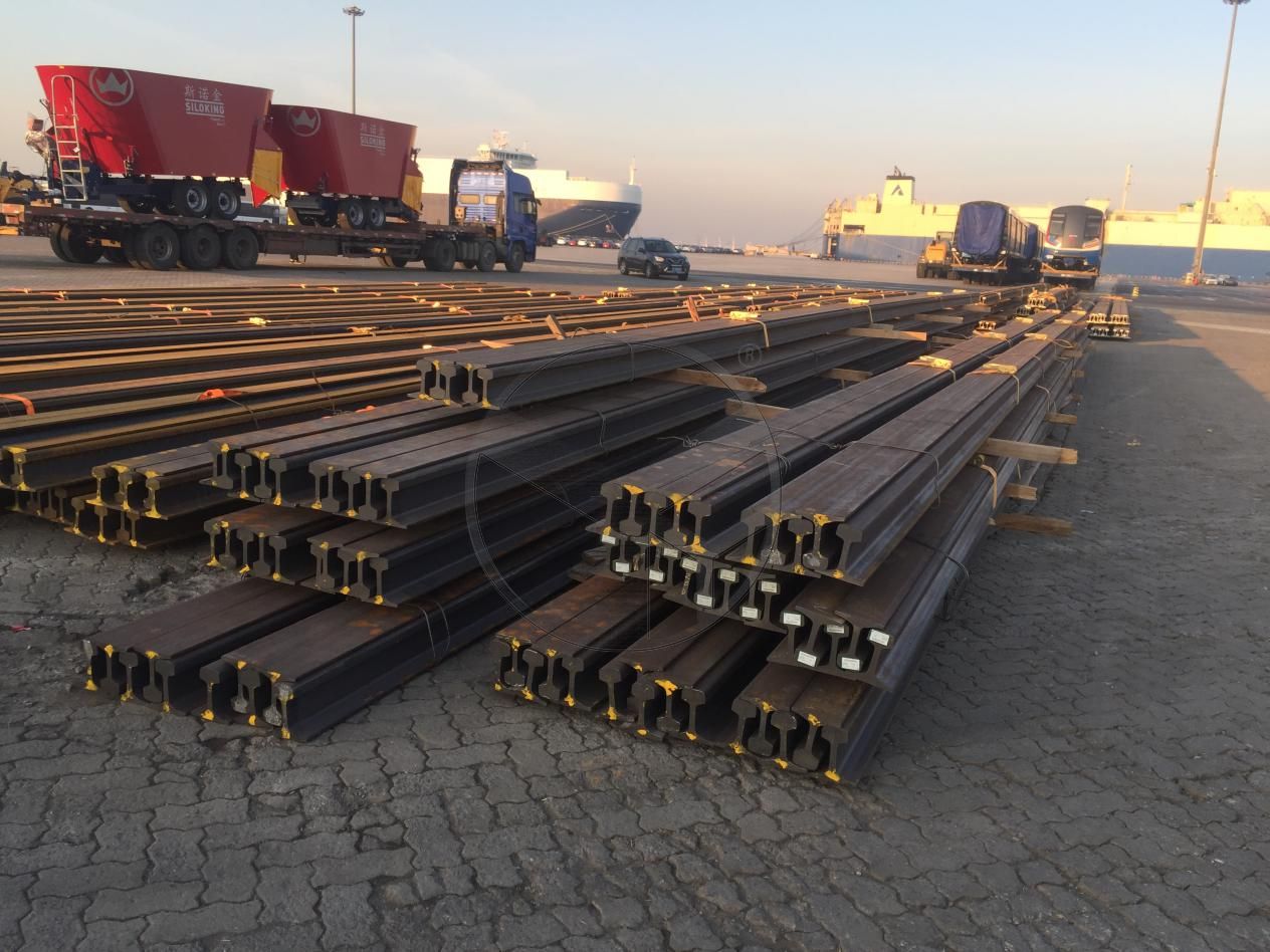 22kg Steel Rail and QU80 Crane Rail Exported to Brazil