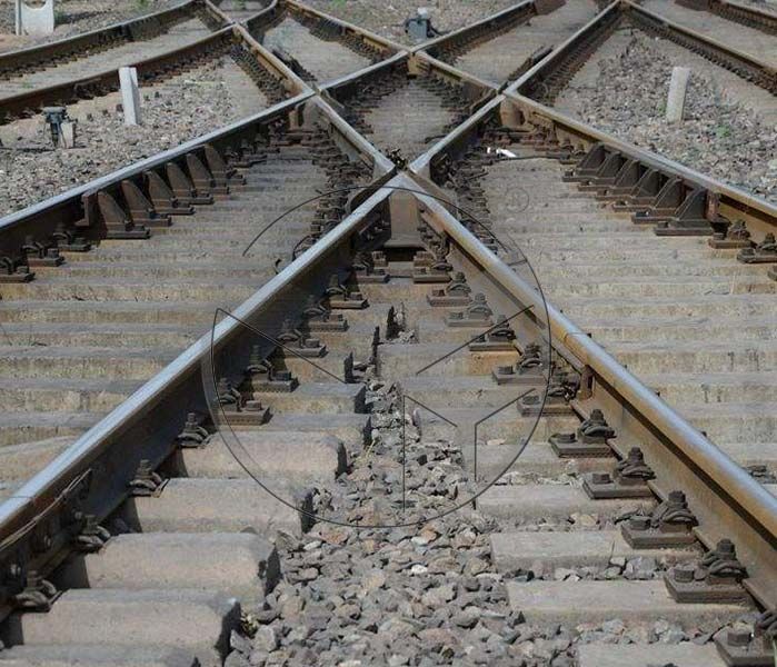 which material used in railway track